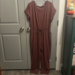 Maurices Casual Brown Jumpsuit